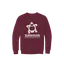 SumoSum (White Print) Youth Crewneck thumbnail 7