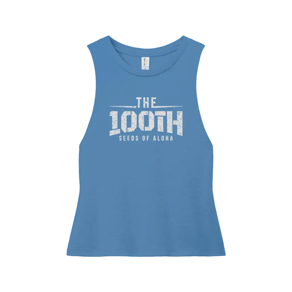 100TH Film (White Print) Muscle Tank