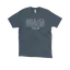 Shaka Crew (Grey Print) Triblend Tee thumbnail 7