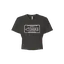 Shaka Plates (White Print) Crop Top thumbnail 1