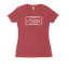 Shaka Plates (White Print) Womenʻs Fitted Tee thumbnail 9