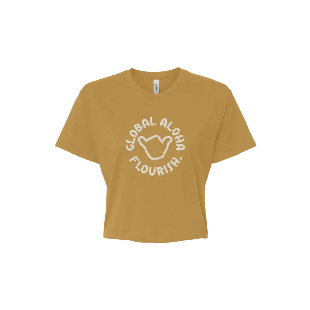 Global Aloha Crop Top