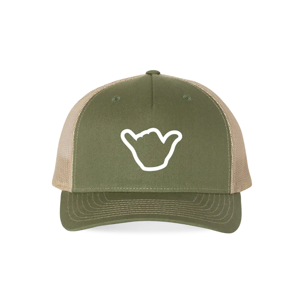 Shaka Five Panel Trucker Cap