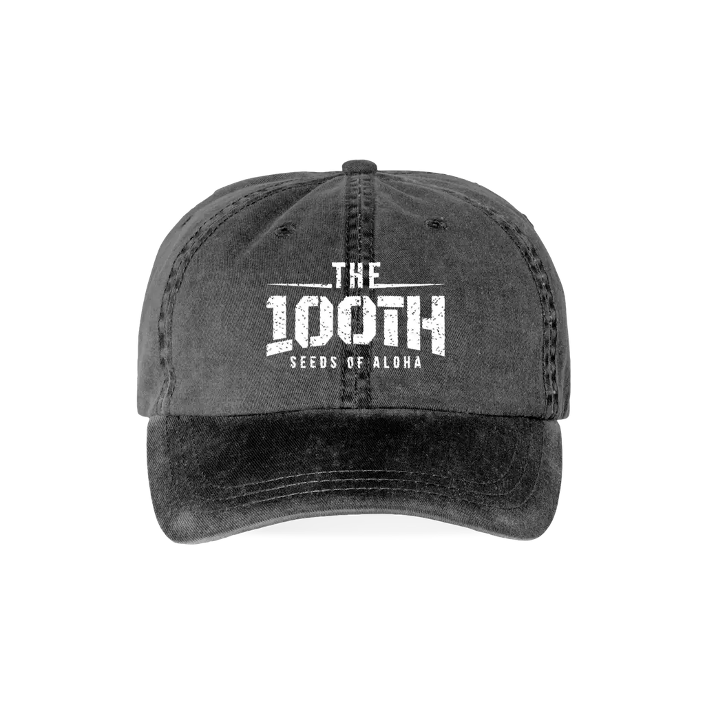100th Film Pigment Dye Baseball Cap