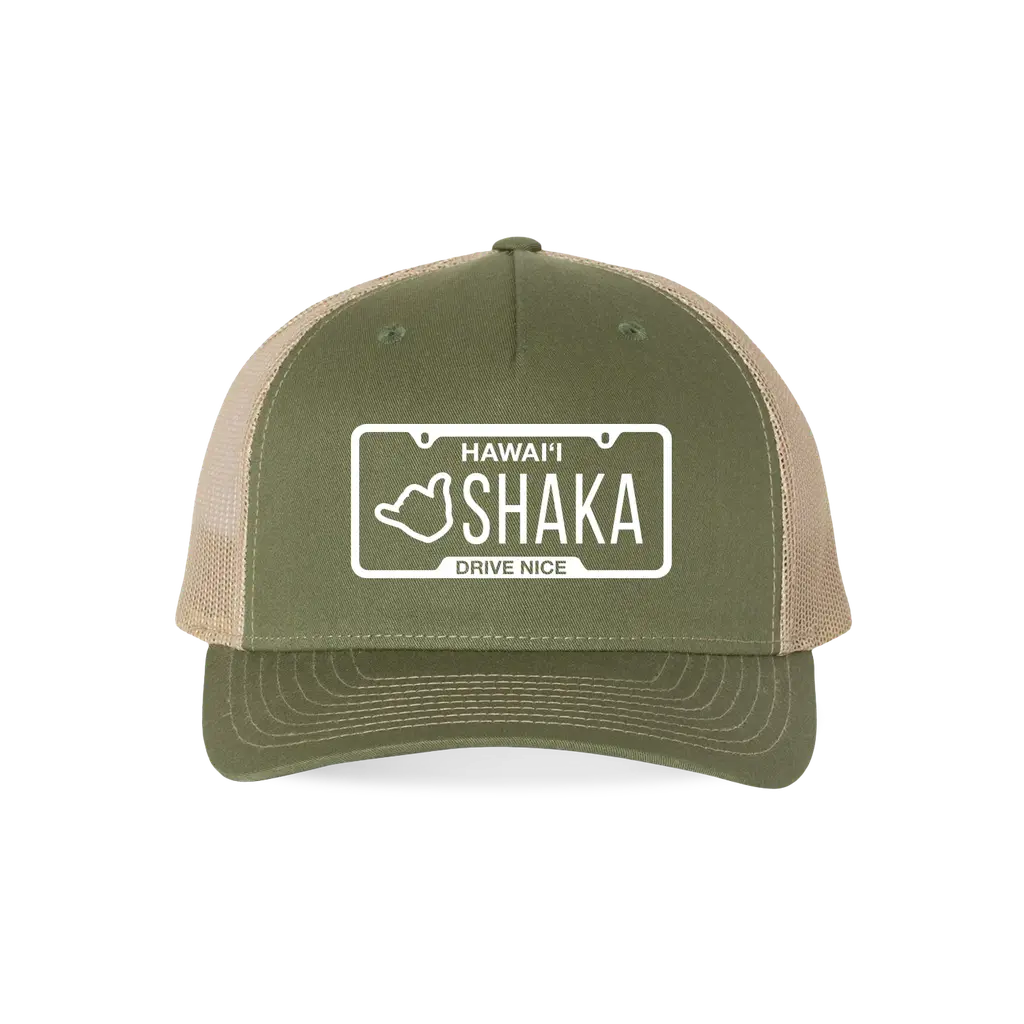 Shaka Plate Five Panel Trucker Cap