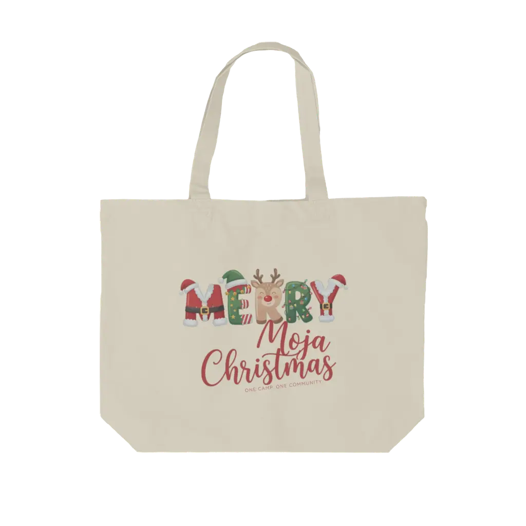 Merry Moja Christmas- Tote