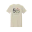 50 Yrs Logo Design On Back- Premium T Shirt thumbnail 3