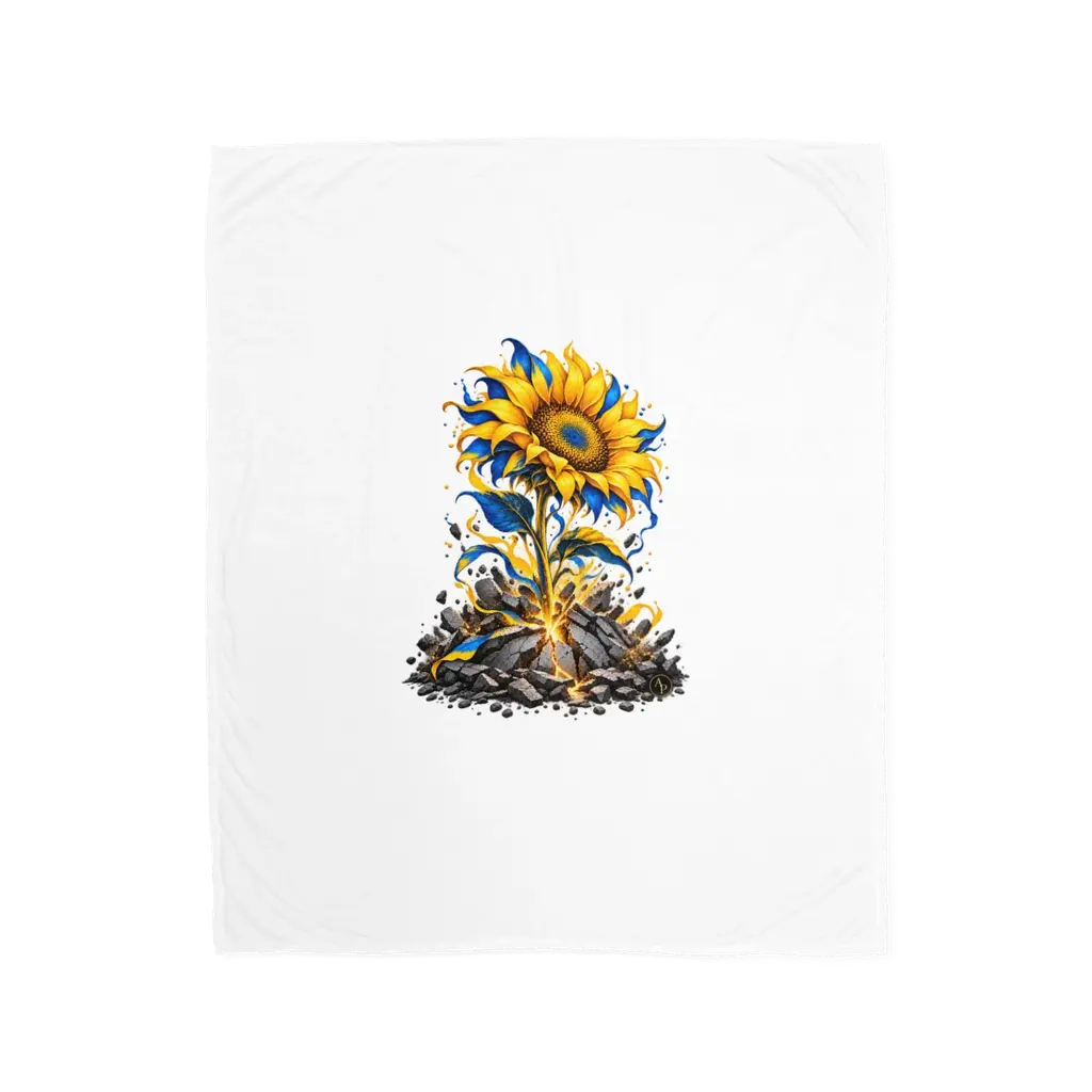 Sunflower Fleece Blanket