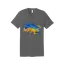 Women's Ukraine Map V- Neck T-Shirt thumbnail 5