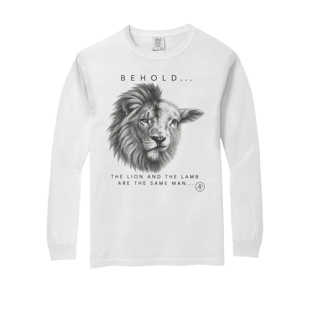 Lion And Lamb Long Sleeve