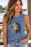 Women’s Behold The Lamb Tank thumbnail 1