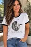 Lion And Lamb Cotton Ringer Tee thumbnail 1