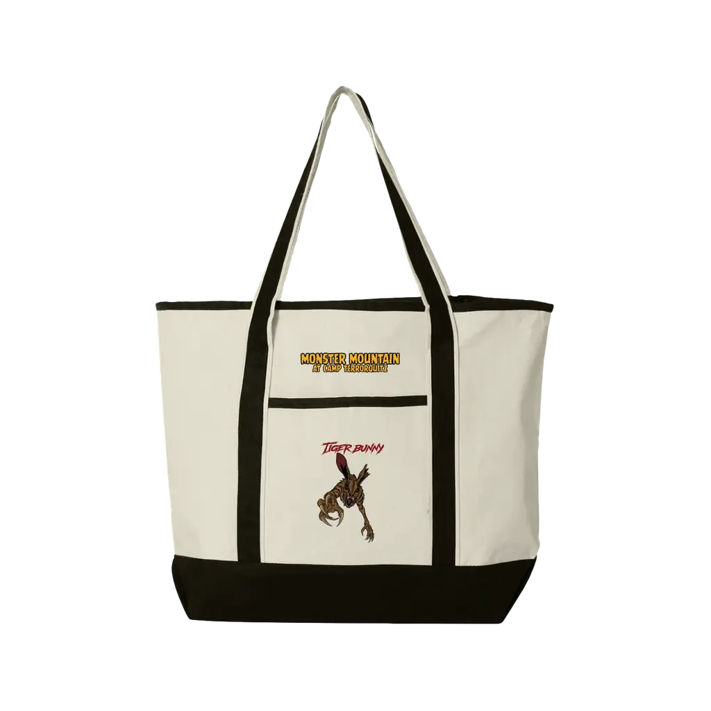 Tiger Bunny Large Canvas Tote