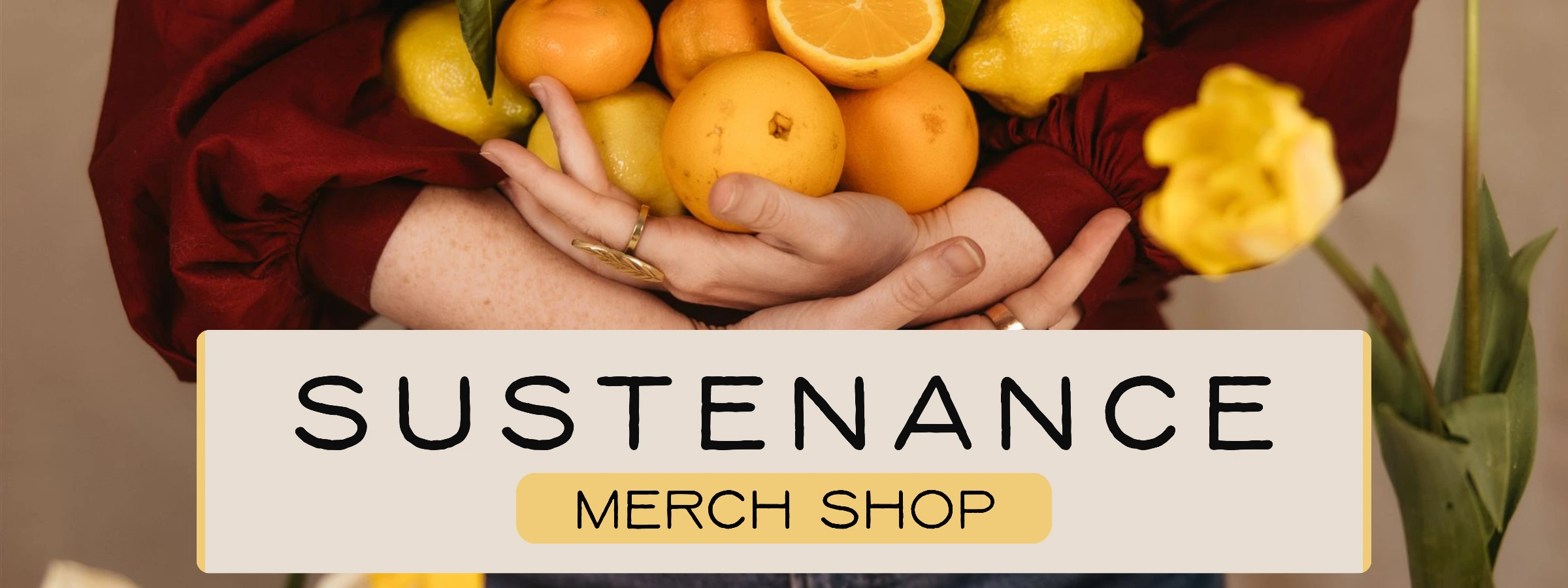 Sustenance Merch Shop banner image